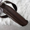Hermès Evelyne II PM Taurillon Clemence Havana 皮革单肩包，银色金属配件和 K 标志，棕色