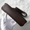 Hermès Evelyne II PM Taurillon Clemence Havana 皮革单肩包，银色金属配件和 K 标志，棕色