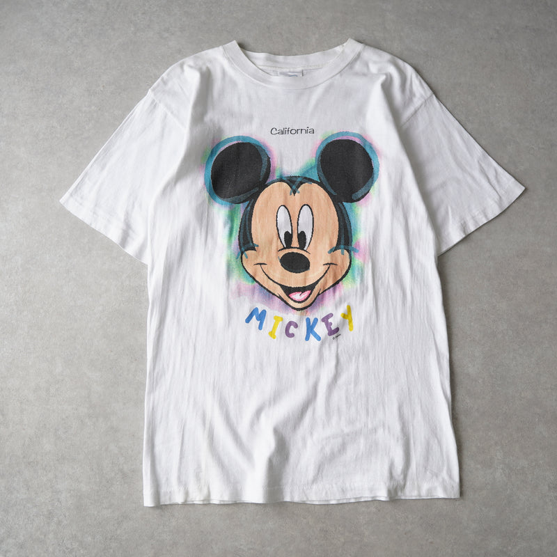 90's｜"Mickey" printed tee shirt