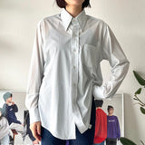 Long sleeve sheer shirt