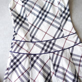 Burberry checked one piece