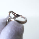 "Open Heart" Silver Ring