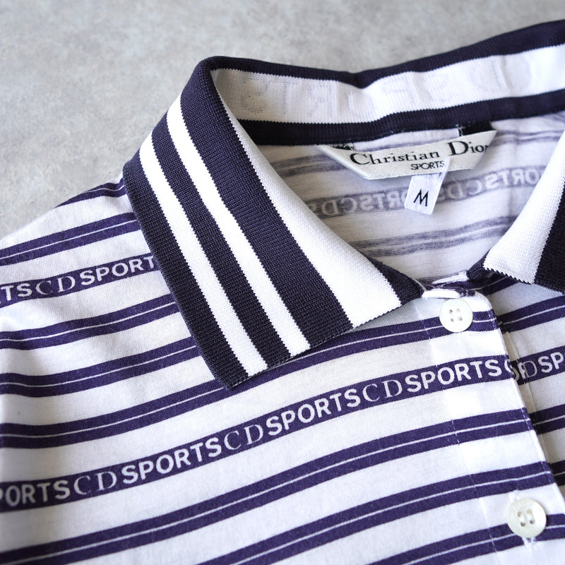 90's｜Logo designed polo shirt