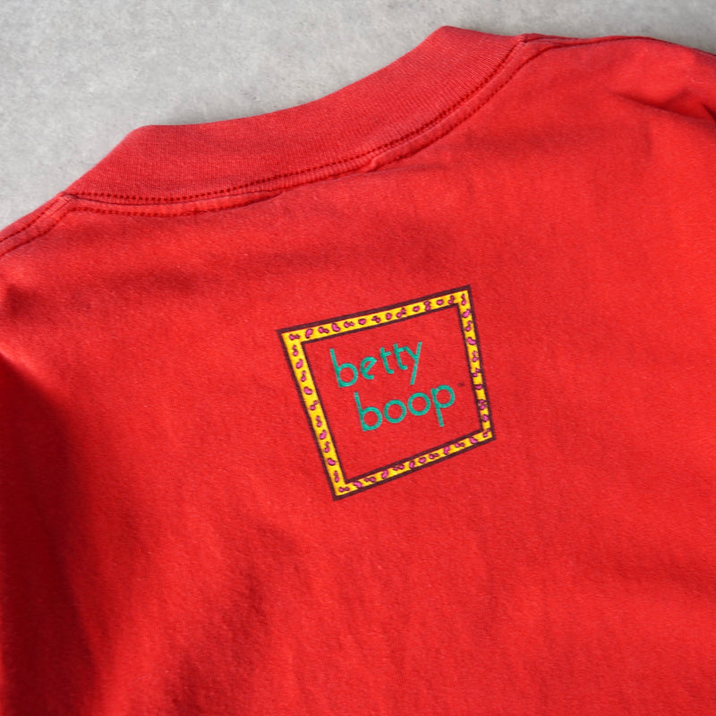 "Betty Boop" printed tee shirt｜Made in USA