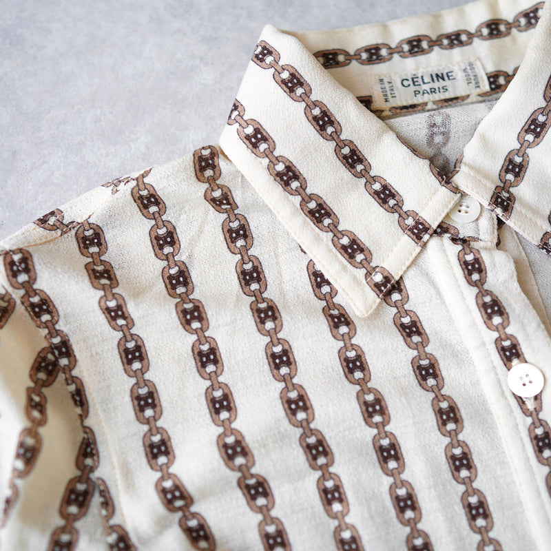 90's｜Chain patterned shirt