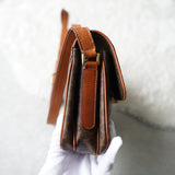 Macadam patterned leather mini shoulder bag