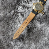 Gold Leather Watch