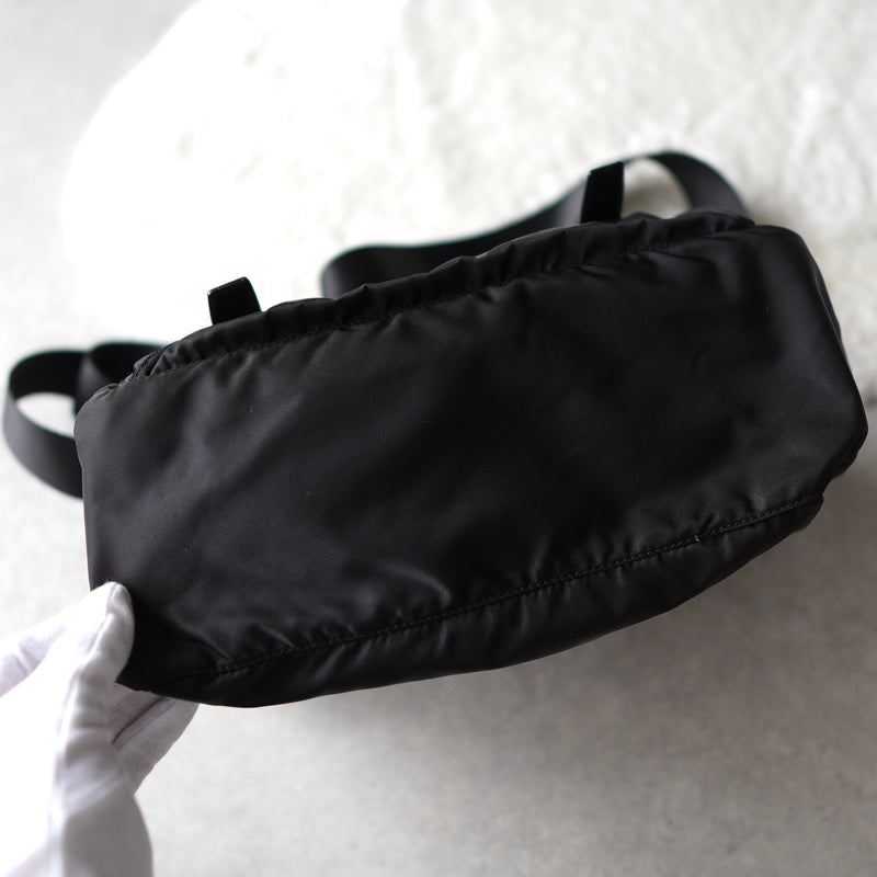 Nylon messenger shoulder bag