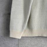 ハフ IMPACT CREWNECK SWEATER ロゴ ニット オフホワイト - NEWSED