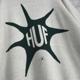 ハフ IMPACT CREWNECK SWEATER ロゴ ニット オフホワイト - NEWSED