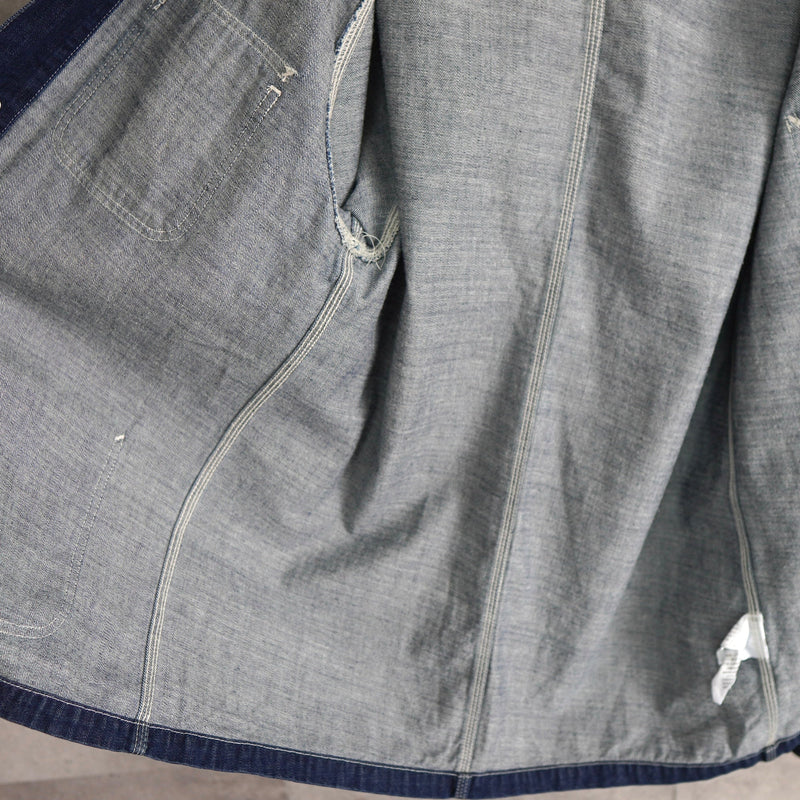 Indigo Denim Coverall - NEWSED