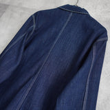 Indigo Denim Coverall - NEWSED