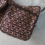 Initial Pattern One Shoulder Bag｜Made in Italy - NEWSED