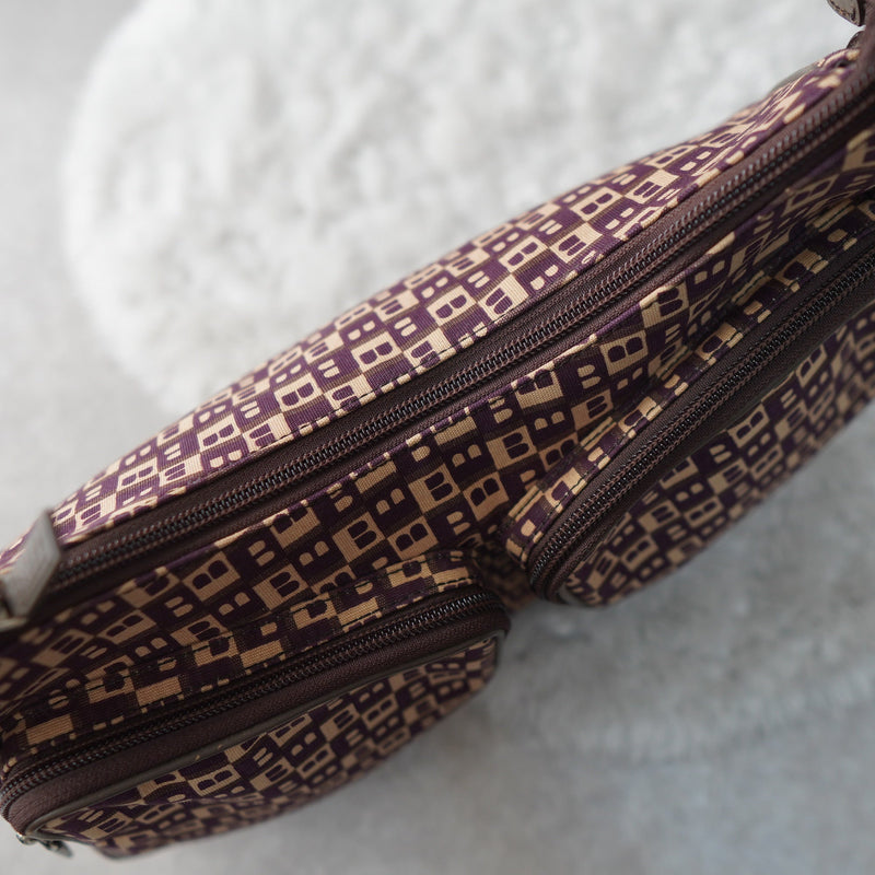 Initial Pattern One Shoulder Bag｜Made in Italy - NEWSED