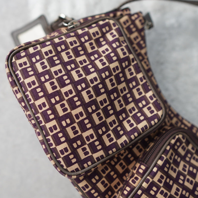 Initial Pattern One Shoulder Bag｜Made in Italy - NEWSED