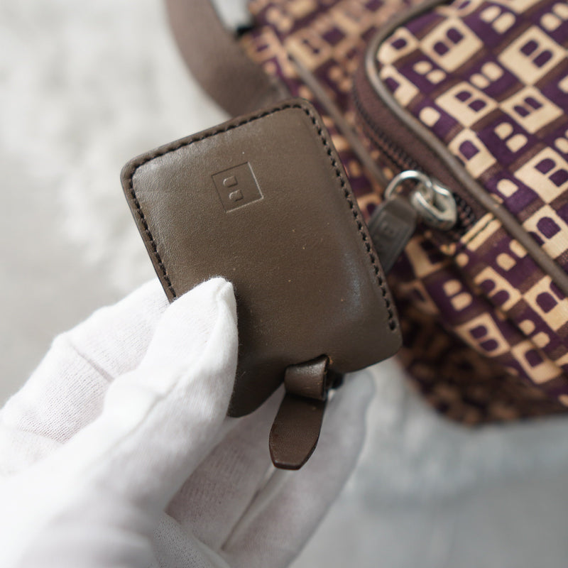 Initial Pattern One Shoulder Bag｜Made in Italy - NEWSED