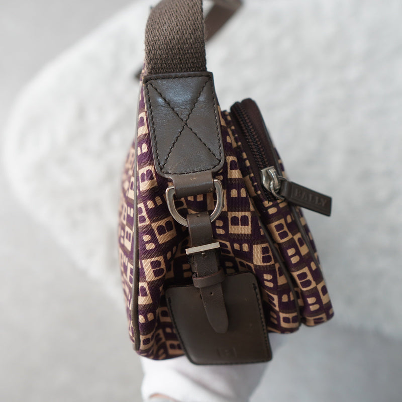 Initial Pattern One Shoulder Bag｜Made in Italy - NEWSED