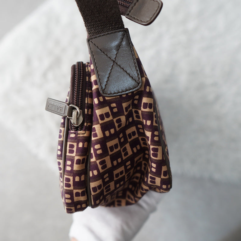 Initial Pattern One Shoulder Bag｜Made in Italy - NEWSED