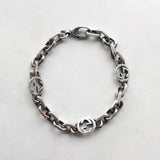 Interlocking G Silver Bracelet - NEWSED