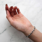 Interlocking G Silver Bracelet - NEWSED