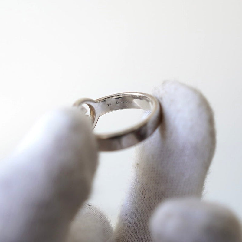 Interlocking G Silver Ring - NEWSED