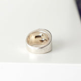 Interlocking G Silver Ring - NEWSED