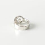 Interlocking G Silver Ring Size:10 - NEWSED