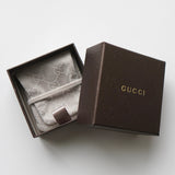 Interlocking G Silver Ring Size:10 - NEWSED