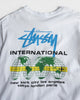 International Long Sleeve Tee ステューシー 長袖Tシャツ ロンT ホワイト L メンズ