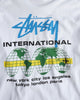 International Long Sleeve Tee ステューシー 長袖Tシャツ ロンT ホワイト L メンズ