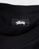 International L/S Tee ステューシー 長袖Tシャツ ロンT ブラック L メンズ