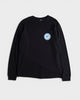 International L/S Tee ステューシー 長袖Tシャツ ロンT ブラック L メンズ