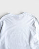 Italic Collage Longsleeve Tee ステューシー 長袖Tシャツ ロンT ホワイト L メンズ