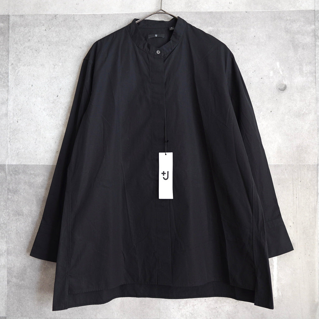+J Mao-collar Shirt