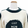 クリスチャンディオール JADIOR8 NON NON NON ET NON ニット ダークグリーン IT 38 レディース