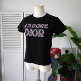 クリスチャン ディオール ガリアーノ期 J'Adore Dior ジャドール Tシャツ ブラック レディース - NEWSED