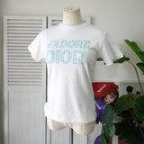 クリスチャン ディオール ガリアーノ期 J'Adore Dior ジャドール Tシャツ ホワイト レディース - NEWSED