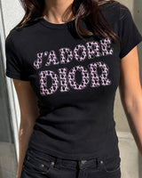 クリスチャン ディオール ガリアーノ期 J'Adore Dior ジャドール Tシャツ ブラック レディース - NEWSED
