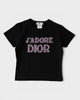 クリスチャン ディオール ガリアーノ期 J'Adore Dior ジャドール Tシャツ ブラック レディース