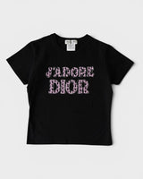 クリスチャン ディオール ガリアーノ期 J'Adore Dior ジャドール Tシャツ ブラック レディース - NEWSED
