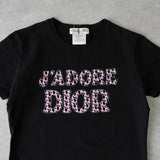 クリスチャン ディオール ガリアーノ期 J'Adore Dior ジャドール Tシャツ ブラック レディース - NEWSED