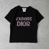 クリスチャン ディオール ガリアーノ期 J'Adore Dior ジャドール Tシャツ ブラック レディース - NEWSED