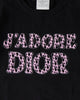 クリスチャン ディオール ガリアーノ期 J'Adore Dior ジャドール Tシャツ ブラック レディース