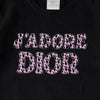 クリスチャン ディオール ガリアーノ期 J'Adore Dior ジャドール Tシャツ ブラック レディース