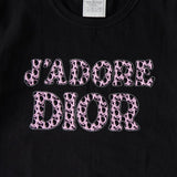 クリスチャン ディオール ガリアーノ期 J'Adore Dior ジャドール Tシャツ ブラック レディース - NEWSED
