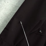 イヴサンローラン リバーシブル YSLロゴ ブルゾンホワイト / ブラック