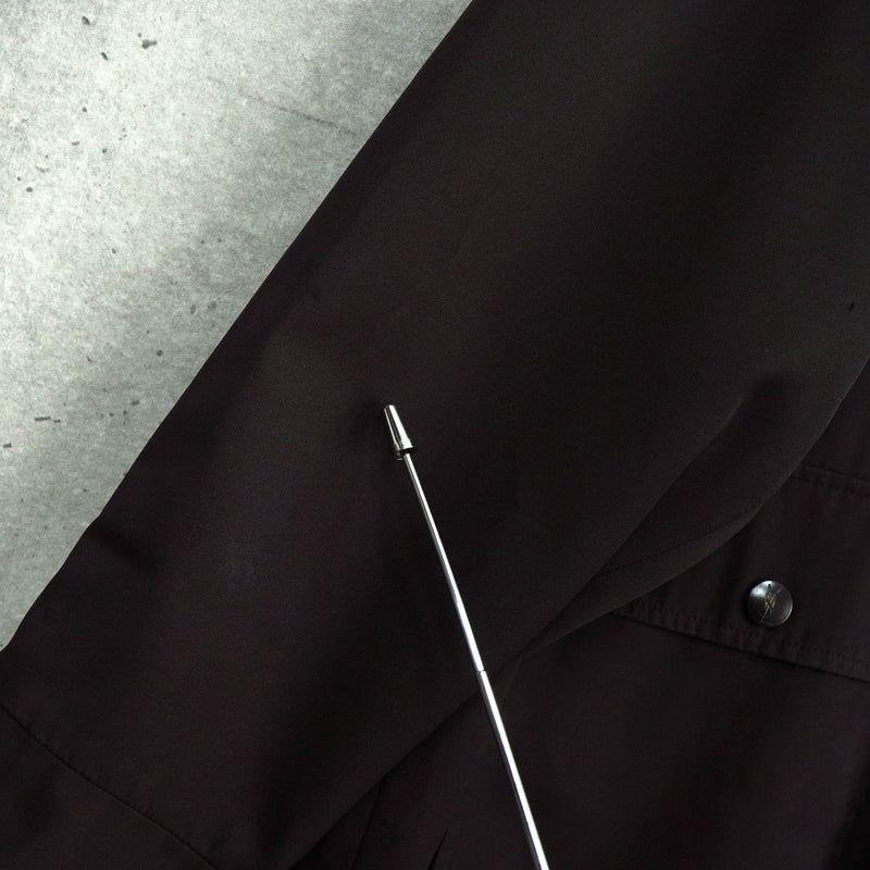 イヴサンローラン リバーシブル YSLロゴ ブルゾンホワイト / ブラック