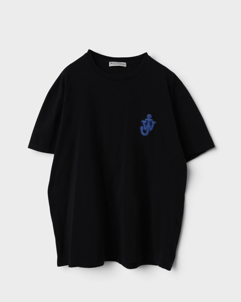 JW アンダーソン ロゴパッチ Tシャツ ブラック L レディース