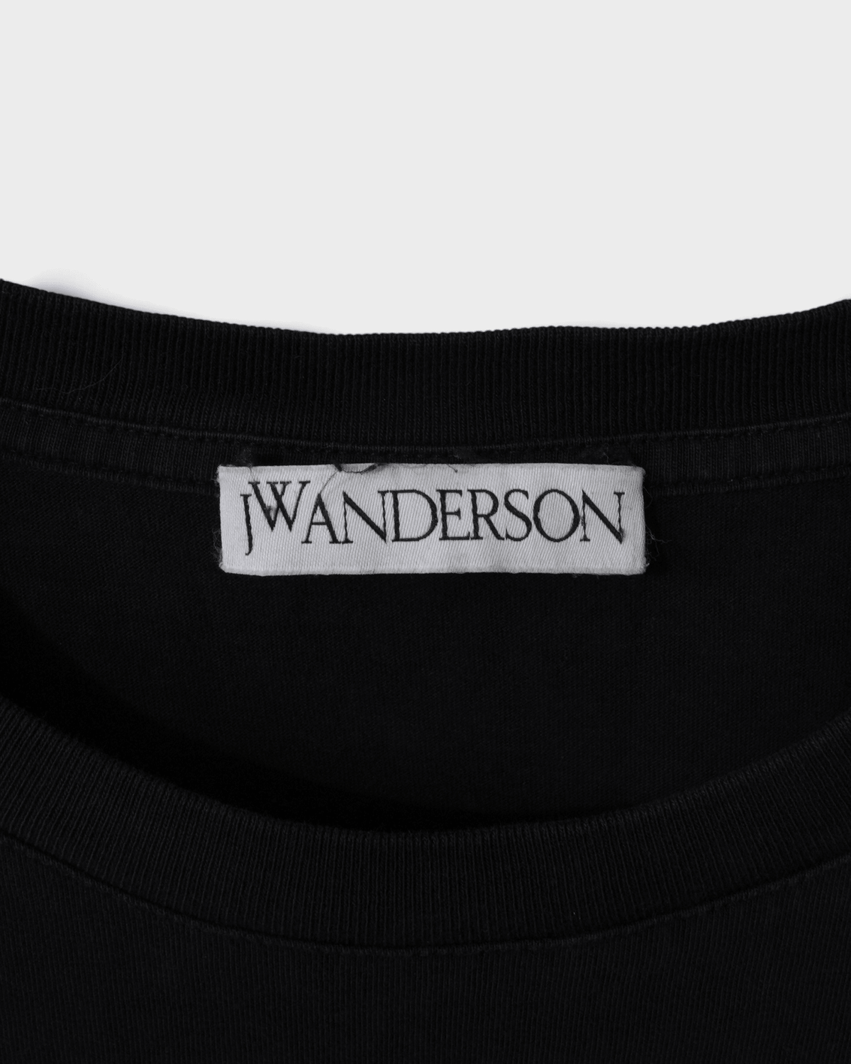 JW アンダーソン ロゴパッチ Tシャツ ブラック L レディース - NEWSED