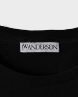JW アンダーソン ロゴパッチ Tシャツ ブラック L レディース - NEWSED